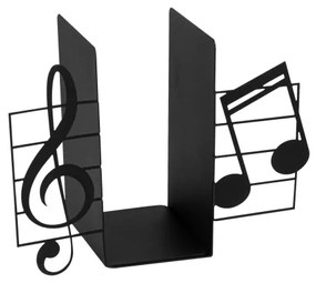 Suport de cărți 22x35,5 cm negru