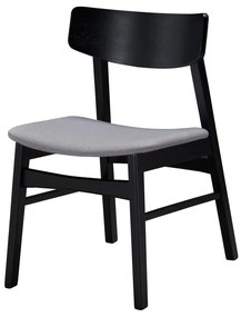Scaun sufragerie Paramore (stejar negru + gri deschis). 1099238