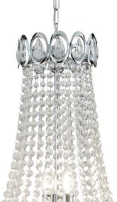 Lustra cristal casa scarii design LUX Louis Philippe 11L 1711-11CC SRT