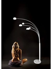 Lampadar design modern Palp alb mat