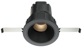 Spot LED incastrabil design tehnic Wise negru
