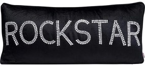 Pernuta Beads Rockstar Negru 35x80 cm