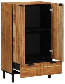 vidaXL Dulap înalt, 60x33x100 cm, lemn masiv de acacia