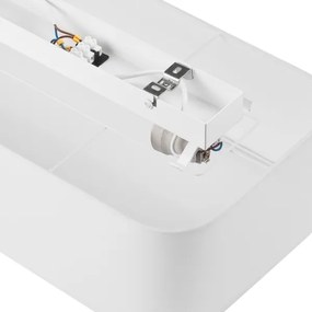 Plafonieră SIRJA SQUARE 2xE27/15W/230V alb