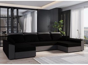 Colțar în formă de U Paragon U (Negru + Gri). 1057382