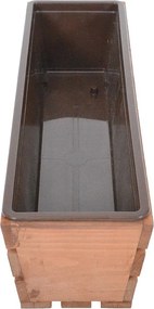 Jardinieră din lemn 61 cm Modern – Rojaplast