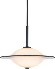 Halo Design 743582 - Lustră suspendată pe cablu ORBIT 1xG9/7W/230V Ø 24 cm alb/negru/fumuriu