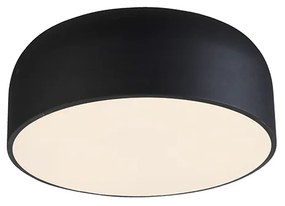 Lampă de plafon design negru reglabilă - Balon
