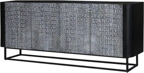 Comoda unicat cu model Krokodil 177cm gri