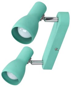 Spot PICARDO 2xE14/40W/230V turcoaz