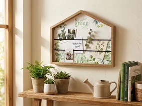 Tablita de perete pentru fotografii GREEN LIFE, naturala