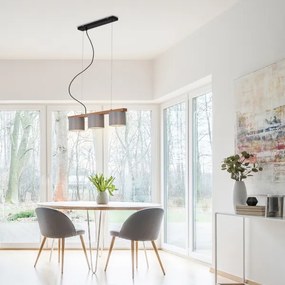 Lustră pe cablu RHON 3xE14/25W/230V Briloner