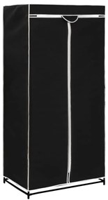 Sifoniere, 2 buc., negru, 75 x 50 x 160 cm Negru, 2