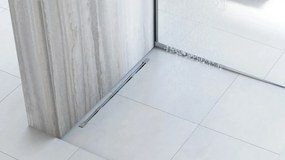 Profil de panta cadita de dus stanga Gri Periat 120cm, Rea