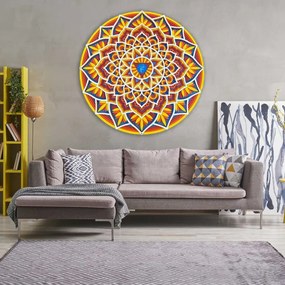 SENTOP | Mandala din lemn pe perete cu energie feng shui | până la 90 cm