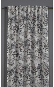 Draperie mov-gri 135x245 cm Birds and Roses – Sehlbach
