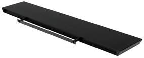 Etajeră de perete P-026, negru mat