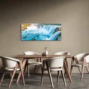 Tablou - Cascada Godafoss (120x50 cm)