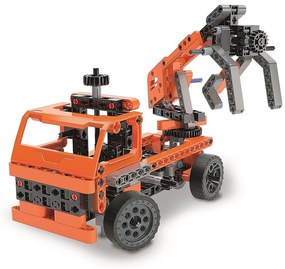 Vehicul Mechanics Set de construcție 10 în 1 Camion Clementoni