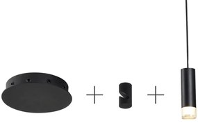 Accesoriu/ Cablu 3 metri cu pendul Ziko G9 negru ZZ AZ2679