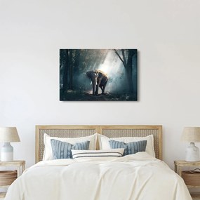 Tablou cu elefant în djunglă (90x60 cm)