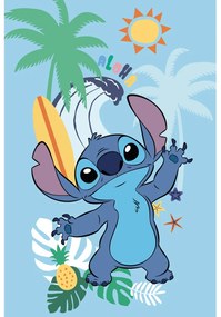 Disney Lilo și Stitch Summer pătură de fleece 100x150cm