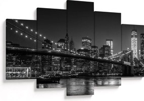 Tablou cu podul Brooklin în New York (150x105 cm)