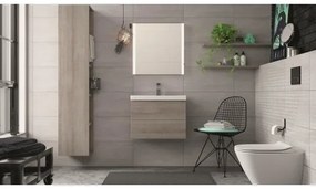 Cersanit K701-104 - WC suspendat CITY OVAL cu capac, ceramică/alb