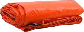 vidaXL Pânză 650g / m² Portocaliu 5 x 5 m Pânză cu acoperire PVC