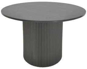 Masa Bucatarie/Dining  Rotunda Karumma MDF Negru 120x76cm