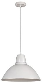Lustra, Pendul design industrial Wilbour alb