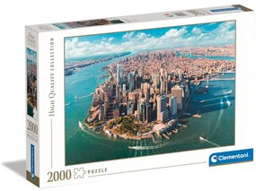 Orașe Lower Manhattan Puzzle Clementoni New York de 2000 de piese