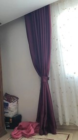 Perdea  Blackout opaca bordo, 200x260 cm,50024