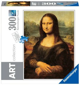 PUZZLE COLECTIA DE ARTA LEONARDO DA VINCI MONA LISA 300 PIESE - RAVENSBURGER (RVSPA14005)