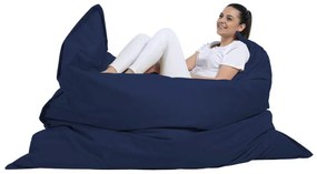 Fotoliu puf pentru grădină Giant Cushion 140x180 - Dark Blue