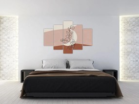 Tablou - Boho frunze N⁰2 (150x105 cm)