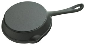 Tigaie grill Cattara 13059 cu mâner Fontă, diam. 16 cm