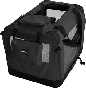 Leopet Cutie de transport pentru câini XXL, 91 x 63 x 63 cm,