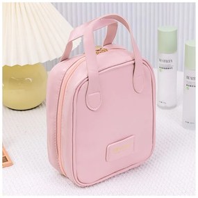 Geanta cosmetica LIGHT TRAVEL 17x19 cm, rozová