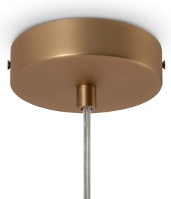 Lustra, Pendul design modern Basic form auriu, diametru 20cm