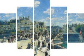 Tablou - Auguste Renoir, Pont Neuf, Paris, reproducere (150x105 cm)
