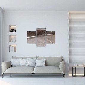 Tablou cu fibre abstacte (90x60 cm)