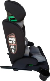 Scaun auto ISOFIX + Top Tether NOVOKIDS Splend'or Edition HC-02S, R129 i-Size, 76-150 cm, Grupa 1/2/3, Negru