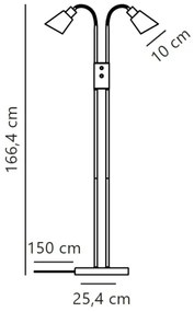 Lampadar Nordlux MOLLI 2xE14/25W/230V