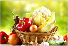 Tablou - Legume (90x60 cm)