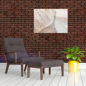 Tablou - Frunze bej (70x50 cm)