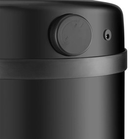 Coș de gunoi rotund cu senzor - 40 L - negru