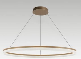 Lustra LED XXL circulara casa scarii Ara 150cm, Gold