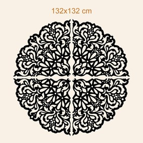 DUBLEZ | Mandala din lemn pentru perete – Pasiune