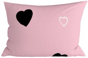 Set 2 bucati huse decorative pentru perna CORAZON BLEND 50x70 cm, roz